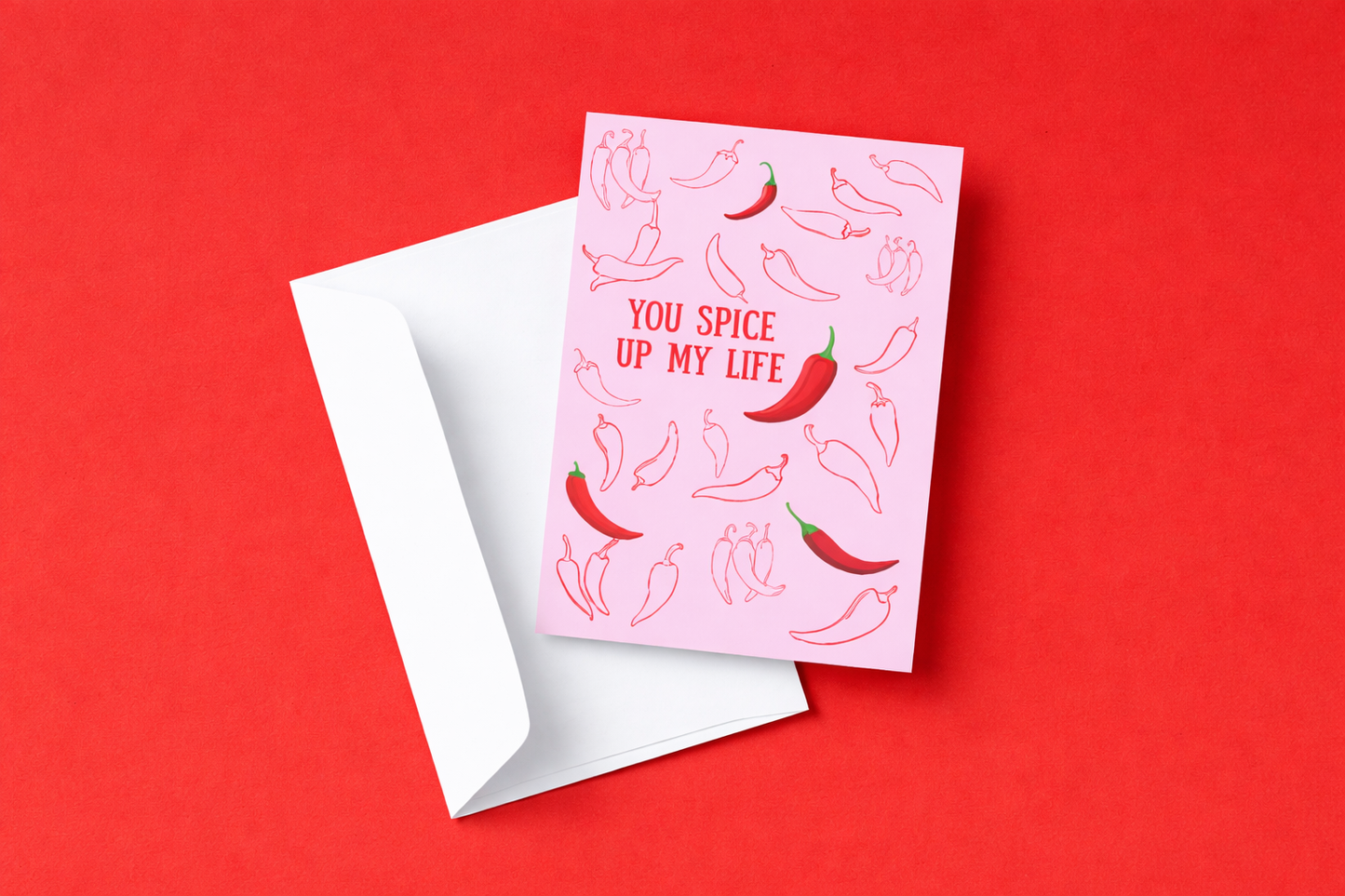 You Spice Up My Life Card