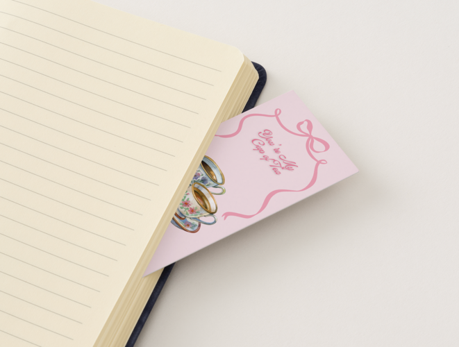 Cup of Tea Bookmark