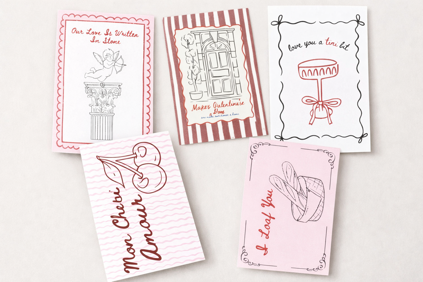 Paris, With Love Card Set