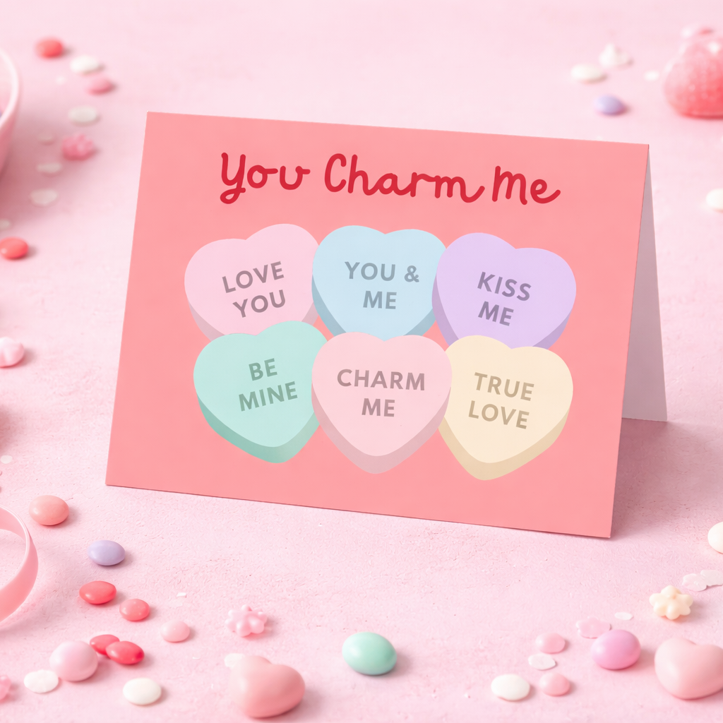 You Charm Me Card