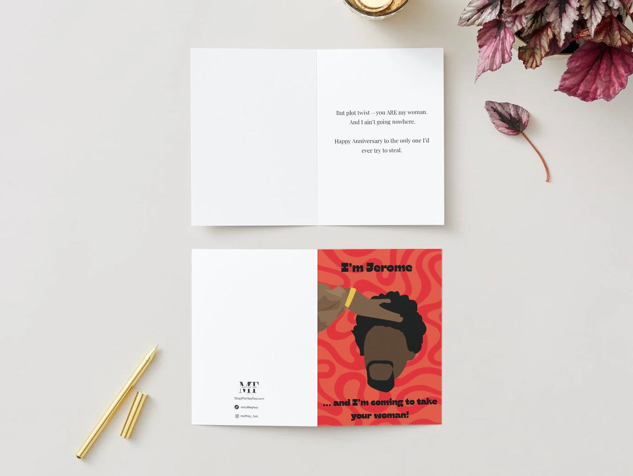 Jerome Anniversary Card