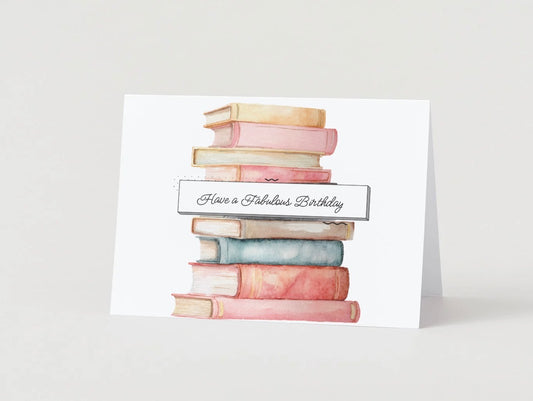 You Deserve Your Own Book It! Program Birthday Card
