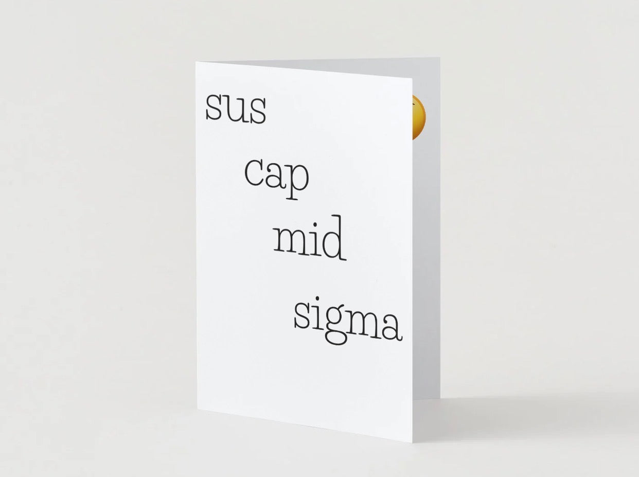 Gen Alpha Birthday Card