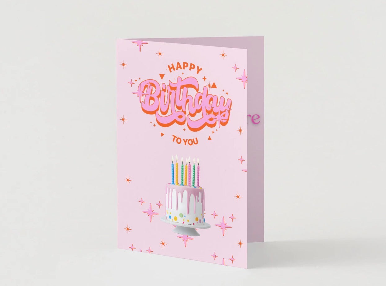 Fire Extinguisher Birthday Joke Card