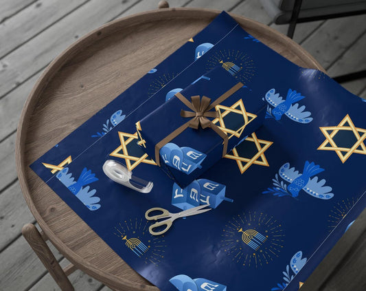 Hanukkah Gift Wrap