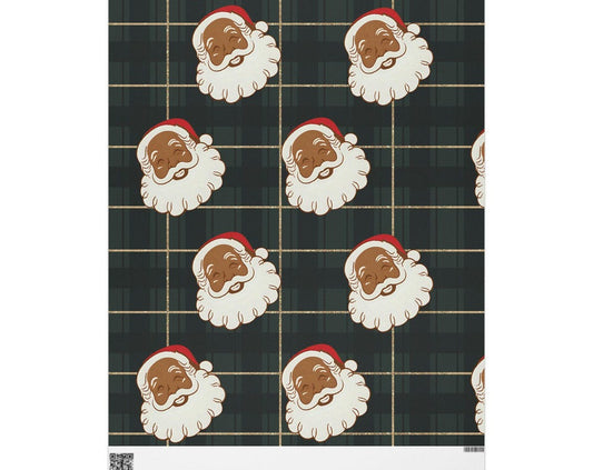 Santa Gift Wrap for Holiday Gifting